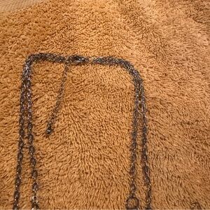 Necklace and earring set.